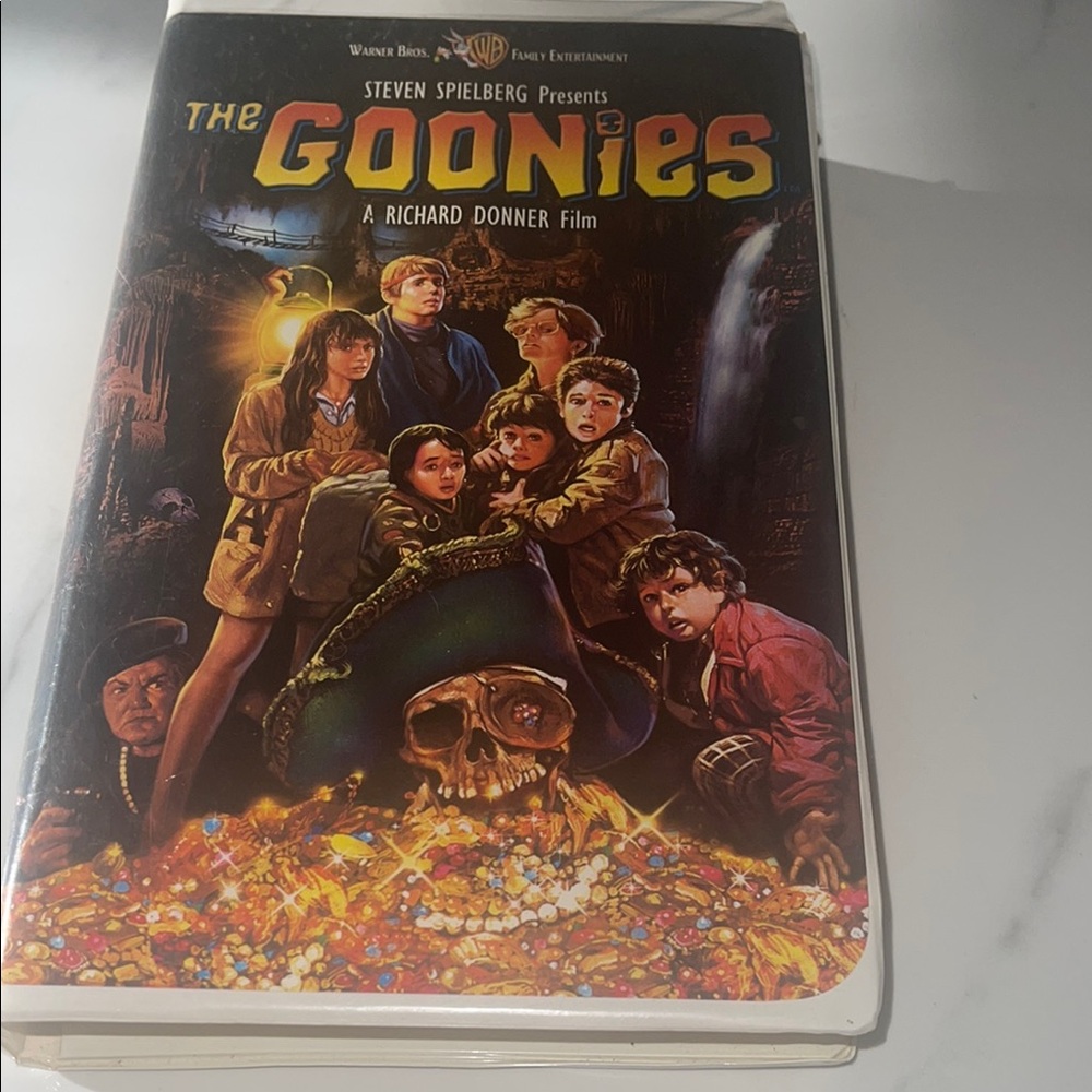 Warner Bros. The Goonies VHS with Vibrant Cover Art